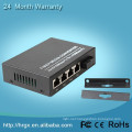 4 port fast electrical ethernet multimode optical fiber switch